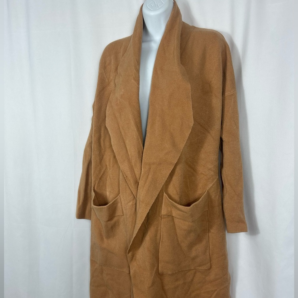 Twelfth love open front long cardigan pockets L - Picture 3 of 10
